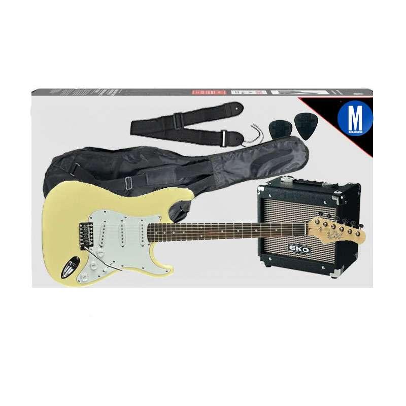 EKO CHITARRA ELETTRICA CREAM KIT COMPLETO