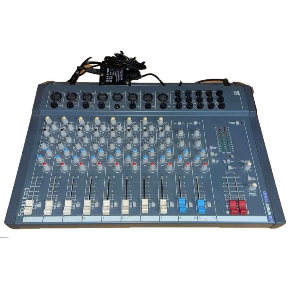 SOUNDCRAFT SPIRIT FOLIO 12/2