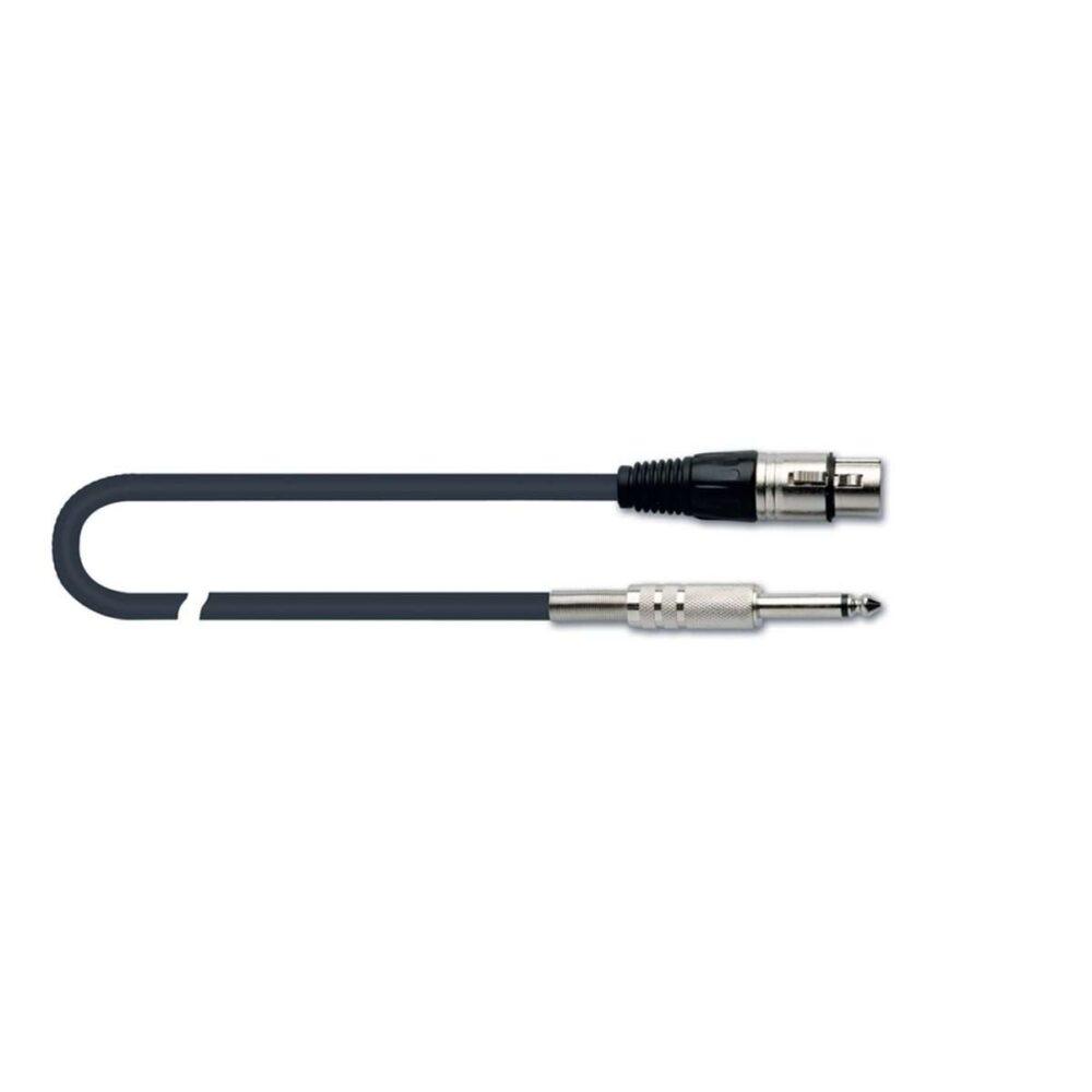 QUIK LOK - MX/777-5 CAVO XLR FEMMINA/JACK MONO 5 metri