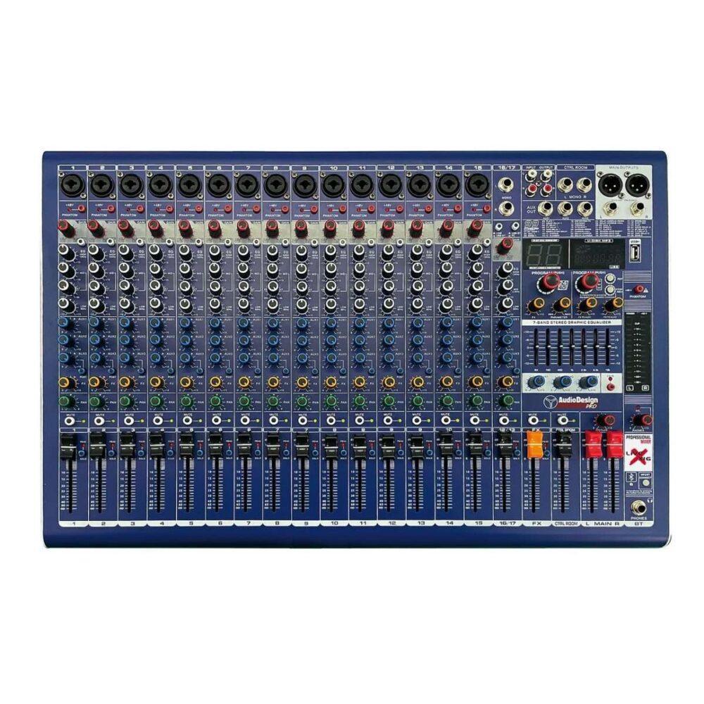 Audio Design Pro Live X16 Mixer Professionale 15 Ch Mono + 1 Stereo