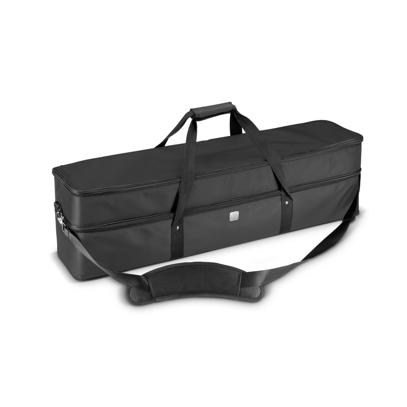 Borsa imbottita LD Systems per trasporto sistemi CURV 500, colore nero, con maniglie e tracolla regolabile