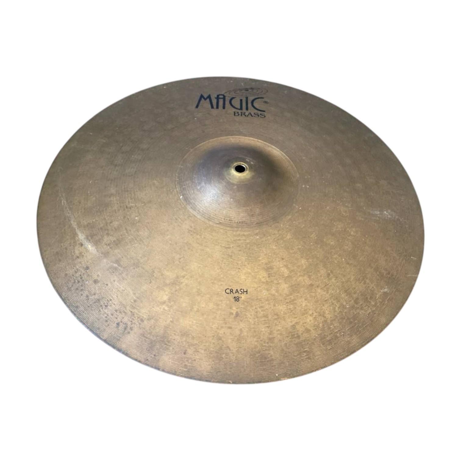 piatto Magic Brass Crash 18 pollici con finitura naturale in ottone