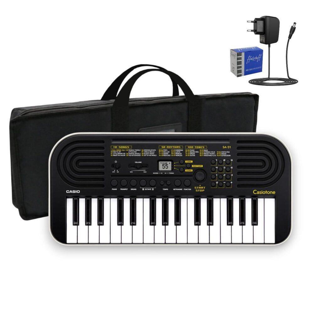 tastiera elettronica Casio SA-51 Casiotone a 32 tasti con borsa e alimentatore inclusi