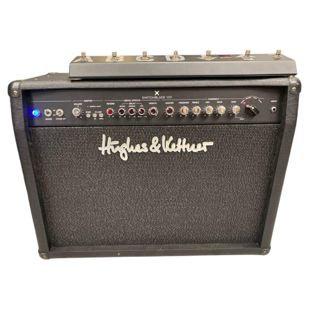 Amplificatore combo per chitarra Hughes & Kettner Switchblade 100 con pannello comandi frontale