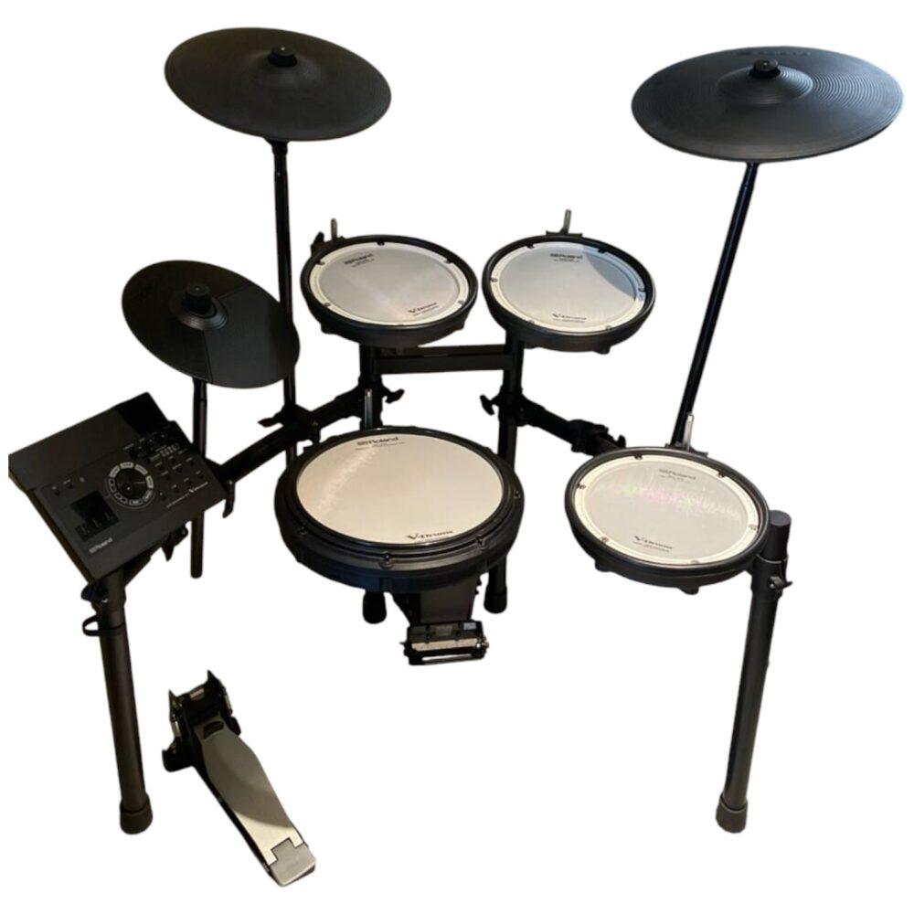 Batteria elettronica Roland V-Drums completa con pad mesh, piatti elettronici e modulo sonoro