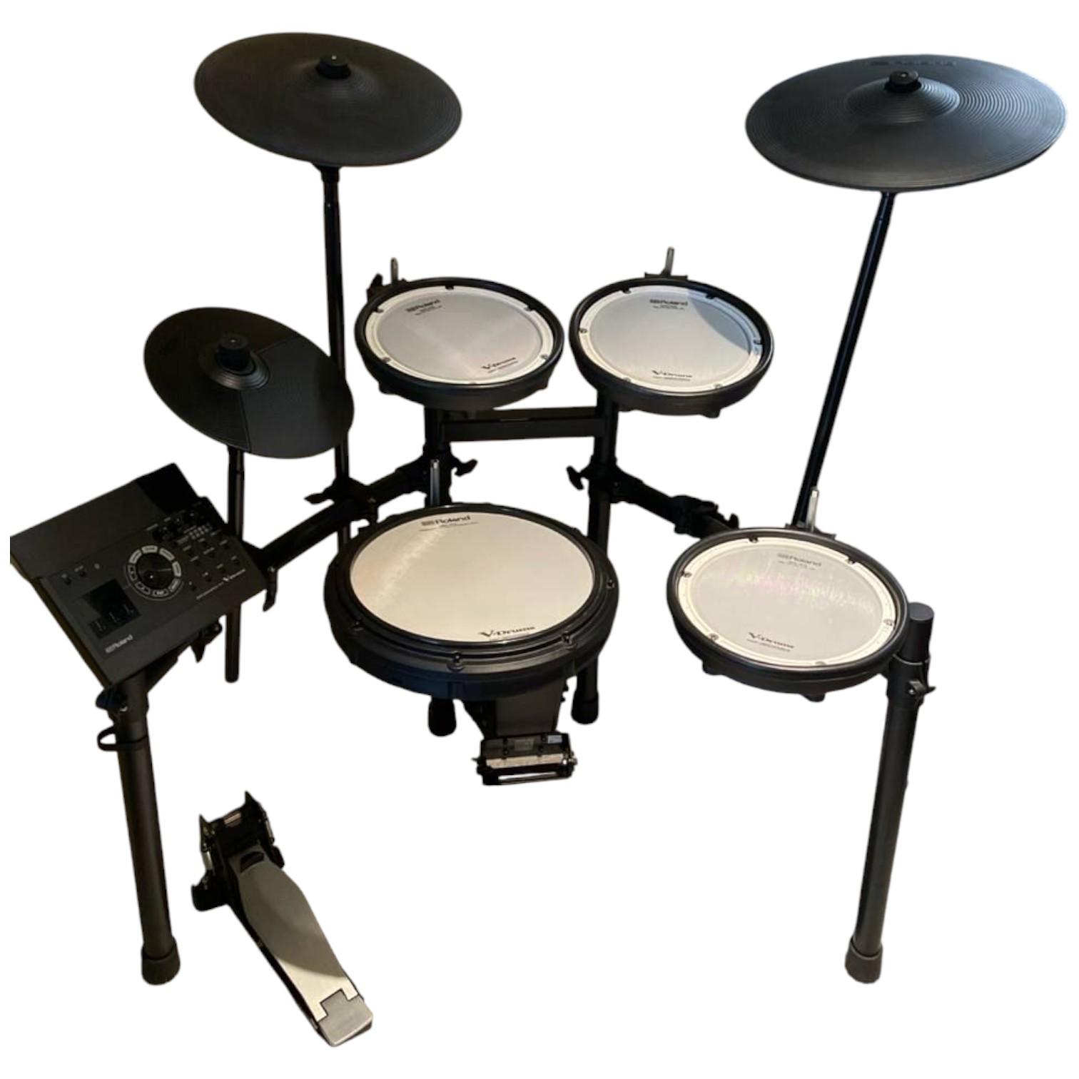 Batteria elettronica Roland V-Drums completa con pad mesh, piatti elettronici e modulo sonoro