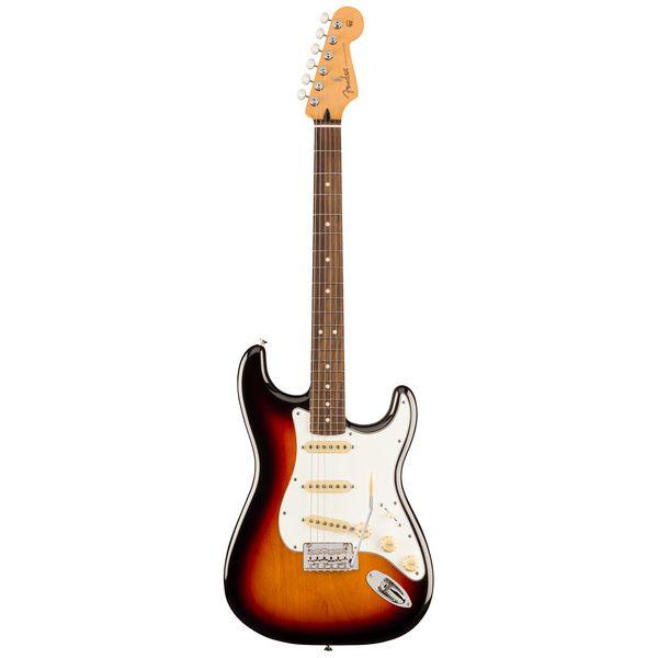 Chitarra elettrica Fender Stratocaster sunburst con tre pickup single coil e ponte tremolo
