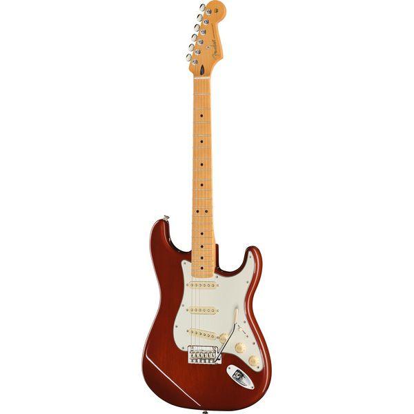 Chitarra elettrica Fender Stratocaster rossa con tre pickup single coil e ponte tremolo